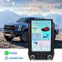 STWEI 14 pouces Android 15 pour Ford F150 Raptor 2013-2014, autoradio multimédia GPS de style Tesla avec lecteur de cassette