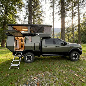 Casa Rodante de Lujo Moderna, Expandible, Estándar Australiano, de Fibra de Vidrio Ligera, para 3 Personas, con Baño y Cocina, en Venta - Product Image 1