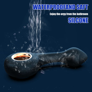 新しいシリコン防水アナルプラグ尖ったUSB充電12周波数振動男性と女性の大人の大人のおもちゃ - Product Image 5