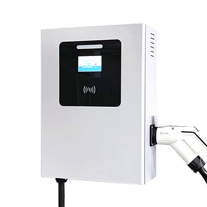 Nuovo Caricatore DC da 20KW per Uffici e Parcheggi, 380V Trifase 200-1000V, EVSE Commerciale Intelligente per Interni CCS (CHAdeMO/GBT/NACS) TD-20kW Grigio - Product Image 3