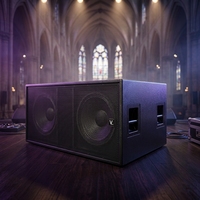 TP218 équipement audio-vidéo professionnel amplificateurs haut-parleur extérieur HIFI salle de fête Hi room KTV passif pur subwoofer subwoofer