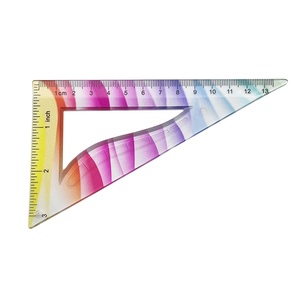 Biểu Tượng Tùy Chỉnh 20Cm Nhự<span class=keywords><strong>a</strong></span> Linh Hoạt Sinh Viên Cai Trị Thiết Lập Màu Gradient Hình Học Toán Học Công Cụ Đo Văn Phòng Phẩm Nguồn Cung Cấp - Product Image 4