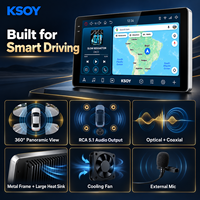 KSOY-04 Radio DVR Mobil Android Audio Mobil Android Layar Sentuh Universal Navigasi GPS Kamera 360 4+64G Wireless Carplay FM AM