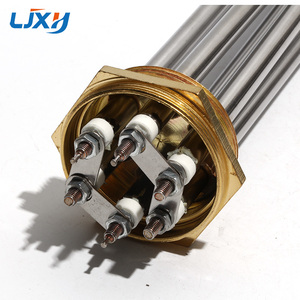 Ljxh DN50 Réchauffeur résistant à l'<span class=keywords><strong>eau</strong></span> haute température 220V 380V <span class=keywords><strong>Prix</strong></span> usine Élément chauffant rapide pour appareil de chauffage agricole - Product Image 2