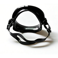 Masque de plongée HD en silicone étanche avec verre trempé pour la pêche sous-marine, la plongée avec tuba et la plongée libre