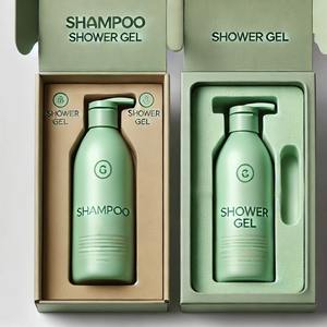 Phân hủy sinh học nghệ thuật hộp giấy cho kem dưỡng da và dầu gội đầu tùy chỉnh Fancy Bao bì với dập nổi và Eva chèn - Product Image 3