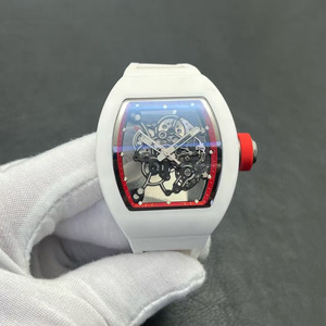 Reloj mecánico automático de hombre, lujoso y noble, con reserva de marcha, de segunda mano, resistente al agua, totalmente esqueletizado, con cristal de zafiro. - Product Image 1