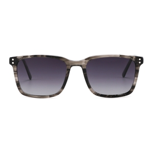 Gafas de sol rectangulares unisex con montura completa, lentes degradadas, protección UV400, para adultos, para exteriores - Product Image 1