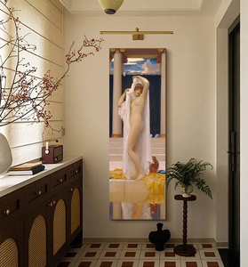 Vente en gros directe en usine de peintures à l'huile sur corps féminin, peintres nus féminins sexy pour la décoration murale de la maison - Product Image 4