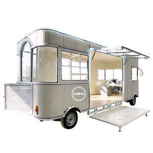 Camion de restauration de rue mobile OEM, nouveau, pour la vente de hot-dogs, de glaces, de hamburgers, de nourriture, kiosques personnalisés - Product Image 4