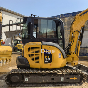 Mini-excavatrice d'occasion Komatsu PC35, durable, d'occasion, LIVRAISON GRATUITE, excavatrice hydraulique d'occasion avec pièces de machines de construction bon marché - Product Image 6