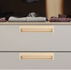 Wholesale Modern Hotel Invisible Concealed Aluminum Alloy Handles for Sliding <strong>Doors</strong> Wardrobes Cabinets-Eco-Friendly Outdoor Use - Product Image 3