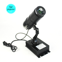 Projecteur de logo LED rotatif d'intérieur TNT 10W, projecteur gobo pour éclairages publicitaires de 20, 30, 40W