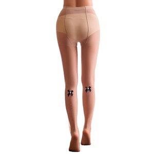 Collants sexy pour femmes, <span class=keywords><strong>couleur</strong></span> <span class=keywords><strong>chair</strong></span>, faux cuir, effet jambe nue, collants pour femmes, noir, jambe nue, épaisseur moyenne, soyeux, sexy, leggings chauds - Product Image 2