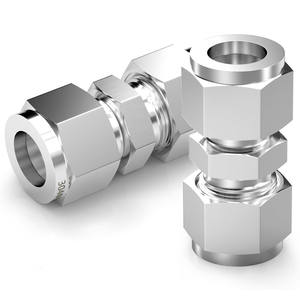 Raccord de tube à compression à double embout en acier inoxydable 304 robuste avec étanchéité sécurisée - Product Image 3