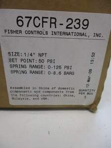 เครื่องควบคุมตัวกรอง Fisher บอลวาล์ว67CFR-239อากาศ67CFR-600 67CFR-237 67CFR-226 67CFR-601 - Product Image 3
