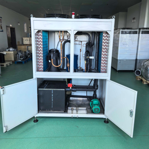 מצנן מים תעשייתי יעיל RFY 2HP 220V ציוד קירור מדחס משאבה מנוע 2.2kW הספק גז קירור R-32 - Product Image 1