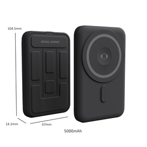 พาวเวอร์<span class=keywords><strong>แบ</strong></span>งค์แม่เหล็กไร้สายแบบพับได้ <span class=keywords><strong>3</strong></span>-in-1 รุ่นสั่งทำพิเศษ ความจุ 5000-1000mah รองรับการชาร์จ USB-C PD 20W พร้อมขาตั้งพับได้ รองรับการชาร์จสมาร์ทวอทช์ - Product Image 4