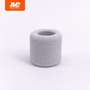 Filtre annulaire en céramique vitrocéramique frittée de 15 mm, structure mézoporeuse à haute porosité, forte absorption d'eau, pour bassin à poissons et aquarium - Product Image 3