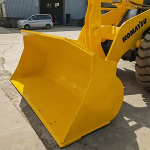 KOMATSU-Machine japonaise de roue de chargeur frontal de 3 tonnes WA320, bon état, équipement agricole d'occasion, composant moteur de noyau, charge nominale de 3 tonnes - Product Image 4