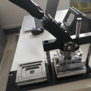 80*53mm 90*65mm hình chữ nhật thép nút mới của nhãn hiệu lớp tủ lạnh nam châm máy làm - Product Image 5