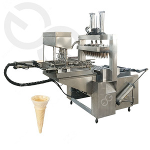 Nouvelle machine automatique à gaufres et cornets de crème glacée 220V <span class=keywords><strong>pour</strong></span> snacks - Product Image 2