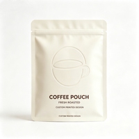 Sachet d'emballage imprimé sur mesure 1G 5G 10G pour poudre, thé, café, boisson instantanée, supplément, petit échantillon, pochette plate à 3 soudures latérales