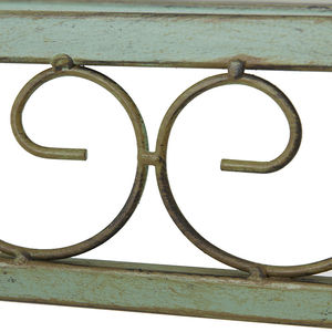 Meubles de chaise de patio au design moderne personnalisé en forme de coeur pour porte de maison arche de jardin décorative en <span class=keywords><strong>fer</strong></span> <span class=keywords><strong>forgé</strong></span> avec siège - Product Image 3