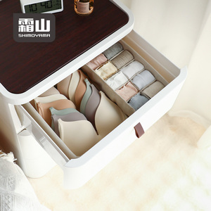 <span class=keywords><strong>กล่อง</strong></span><span class=keywords><strong>เก็บ</strong></span>ของในตู้เสื้อผ้า SHIMOYAMA สำหรับ<span class=keywords><strong>เก็บ</strong></span><span class=keywords><strong>ชุด</strong></span><span class=keywords><strong>ชั้น</strong></span><span class=keywords><strong>ใน</strong></span> เนคไท ถุงเท้า บรา ผ้าซักได้ - Product Image 1