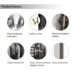 UE-T50E 5Ton Auto Lift Hai Bài/Cơ Khí Hội Thảo Thiết Bị/Xe Công Cụ Hội Thảo Xe Thang Máy Cao Lift 2 Bài Cơ Sở Tấm - Product Image 3