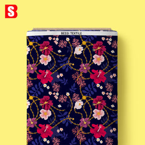 قماش قطني مطبوع من ريش وسلسلة بيسي قطن عضوي ليبرتي تانا قماش قطن لفساتين النساء - Product Image 4