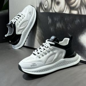 Zapatos Deportivos Clásicos para Hombre, Cerrados, Transpirables, Impermeables, Duraderos, con Suela Gruesa y Aumento de Altura, para Correr al Aire Libre - Product Image 1