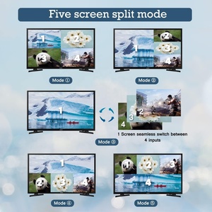 SYONG <strong>4</strong> in 1 for HDMI <strong>Video</strong> Game Capture Card <strong>4</strong> Channel <strong>USB</strong> 3.0 Multi-Channel <strong>Video</strong> Mixer Switcher for Live Broadcasting Camera - Product Image 2