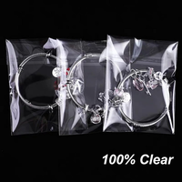 Sac d'emballage en sachet transparent auto-adhésif imprimé sur mesure, recyclable, OPP, sac cadeau en plastique en gros, marque MY