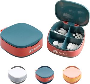 2026 New Hot Sale Seven-Day Pill Case Plastic Small Pill <b>Box</b> Custom Logo Portable Pill <b>Box</b> - Product Image 1