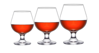 Verre à vin personnalisé en usine, forme unique, verre à brandy, verre à liqueur, verre à shot en cristal