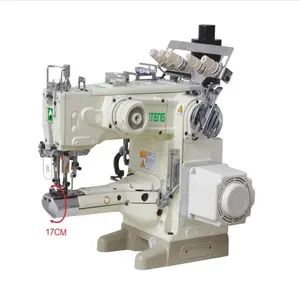 ST 1500-156M-UTJ Interlock Sewing Machine 4000rpm Max. Sewing Speed 9.0mm Max. Sewing Thickness Price Making Clothes SENTENG 48