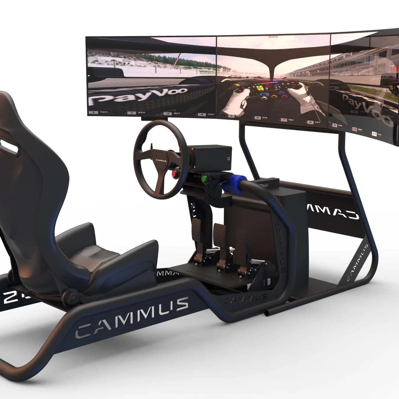 Cammus Latest PC Game Pedals Steering wheel Direct Drive Sim Base Drift Race with Gaming Manual Racing Simulator