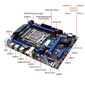 لوحة الأم huanananzhi QD4 X99 ATX <span class=keywords><strong>DDR4</strong></span> للكمبيوتر الشخصي للألعاب تدعم اللوحة الأم لمعالجات المنصة - Product Image 4