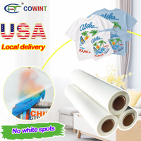 Cowint Dtf-film pour Dtf-film avec consommables fer sur impression tasses transparentes transfert abstrait plastisol objet déchirure V2 Dae Dtf-film