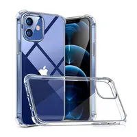 2022 Tpu Transparant Ultradunne Schokbestendig Mobiele Telefoon Soft Cover Case Voor Apple Iphone 11 12 13 Pro Max Mini