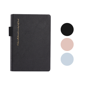 Cổ điển A5 da mềm Tạp Chí tùy chỉnh in logo bìa cứng phong cách giấy hàng ngày máy tính xách tay - Product Image 1