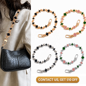 Luxury Heavy Zinc Alloy <strong>Bag</strong> Chain Custom Accessories for High-end Designer Thick Chunky Handbag <strong>Replacement</strong> Shoulder Metal <strong>Strap</strong> - Product Image 6