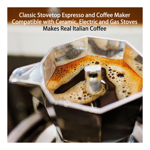 เครื่องชงกาแฟเอสเพรสโซแบบคลาสสิก<span class=keywords><strong>ห</strong></span>ม้อต้มกาแฟพกพาสำ<span class=keywords><strong>ห</strong></span><span class=keywords><strong>รับ</strong></span>เดินทาง3ถ้วย (4.3ออนซ์-130มล.) อลูมิเนียม - Product Image 3