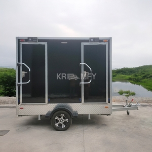 Baño Portátil para Campamento de 2 Estaciones, Remolque con Baños, Inodoros Móviles, 2025 - Product Image 2