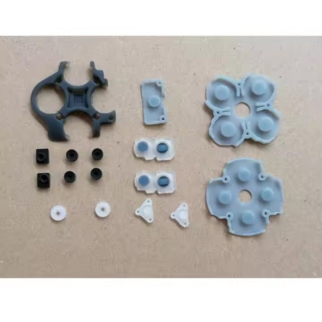High Quality 16pcs/set Conductive Silicon Rubber Button Gel Pad for PS5 Controller Game Accessories Repair Parts