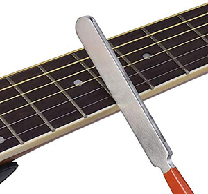 Kit de 6 Herramientas para <span class=keywords><strong>Luthier</strong></span> de Guitarra con Lima para Corostrar Trastes, Corostrador de Trastes de Acero Inoxidable y Protectores de Diapasón - Product Image 3