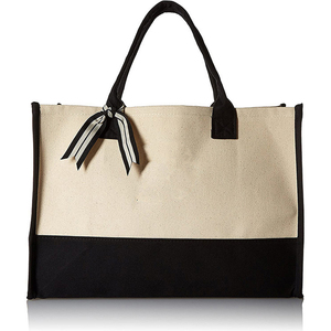 Túi Vải Đi Biển Ban Đầu Cá Tính, Túi <span class=keywords><strong>Tote</strong></span> Quà Tặng Chữ Lồng Cho Nữ - Product Image 4