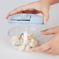 Handleiding Voedsel Chopper Compact Krachtige Hand Held Pull Groente Chopper Blender Om Chop Vruchten Kruiden Uien Knoflook Voor Salsa