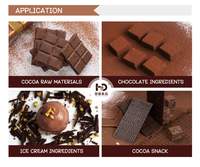 Approvisionnement direct usine : Masse de cacao naturelle de haute pureté, issue de fèves de cacao d'Afrique de l'Ouest, en gros pour la fabrication de chocolat